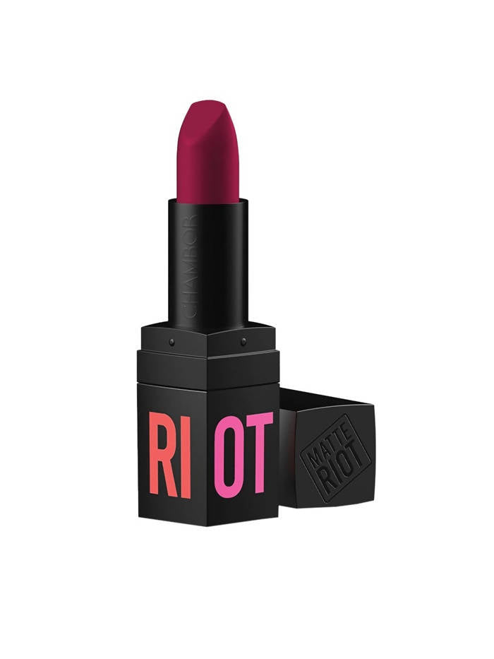 Chambor Purple Matte Riot Lipstick 258