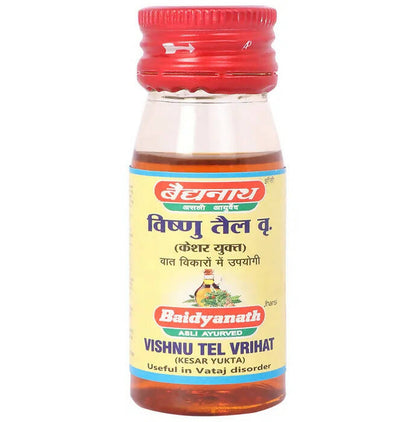 Baidyanath Jhansi Vishnu Tel Vrihat (Kesar Yukta) - BUDNE