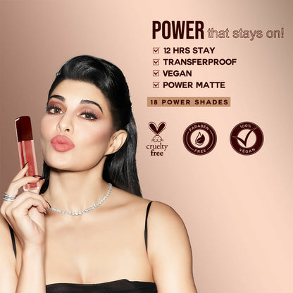 Colorbar Powerkiss Vegan Matte Lipcolor- Owe Me