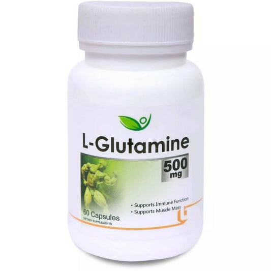 Biotrex L-Glutamine 500mg Capsules