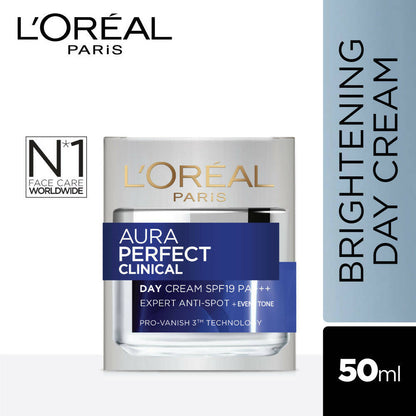 L'Oreal Paris Aura Perfect Clinical Day Cream With With SPF19 PA+++