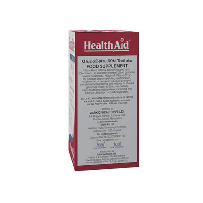 HealthAid GlucoBate Tablets