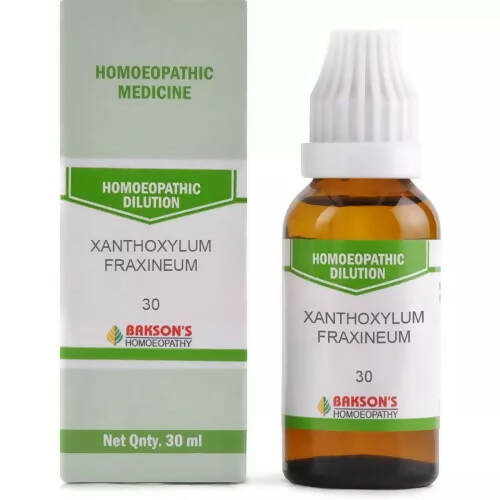 Bakson's Homeopathy Xanthoxylum Fraxineum Dilution - buy in USA, Australia, Canada