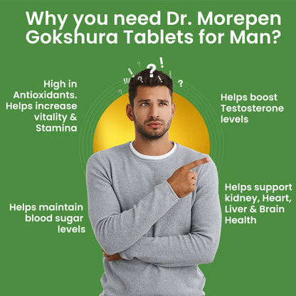 Dr. Morepen Gokshura & Multivitamin Men Tablets Combo