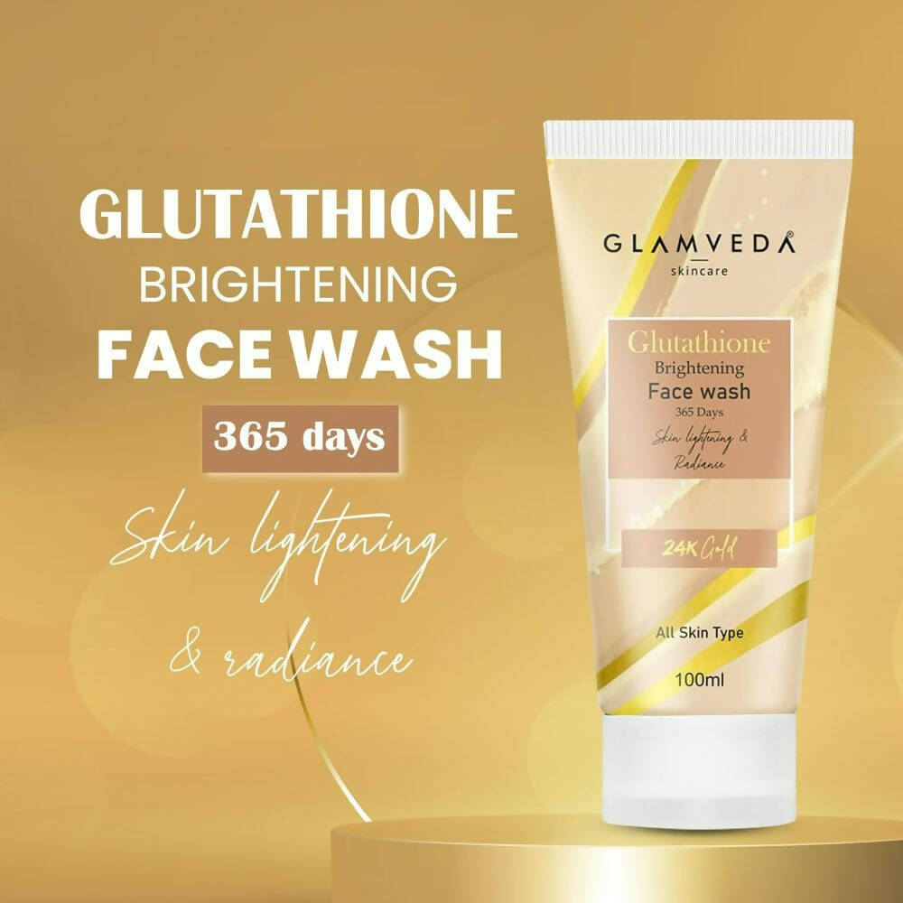 Glamveda Glutathione 24 K Gold Face Wash