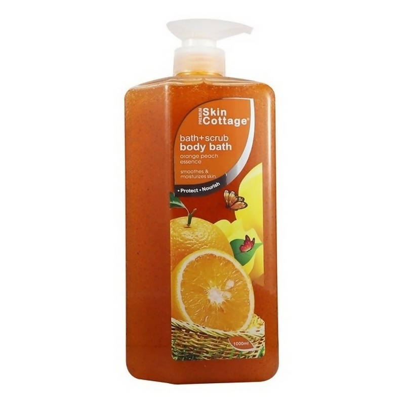 Skin Cottage Body Bath Scrub Orange Peach Essence