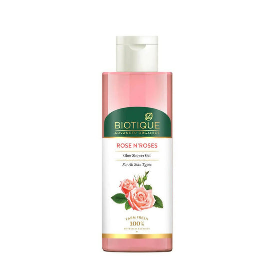 Biotique Rose n'Roses Glow Shower Gel - BUDNE