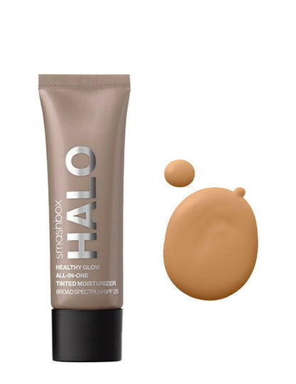 Smashbox Halo Healthy Glow All-in-one Tinted Moisturizer With SPF 25 Travel Size- Medium Tan
