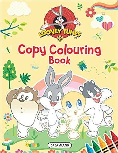 Dreamland Looney Tunes Copy Colouring Book