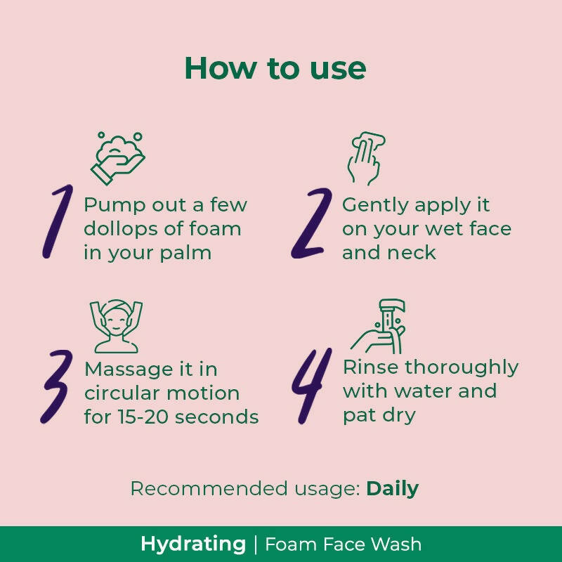 Palmolive Hydrating Foam Face Wash