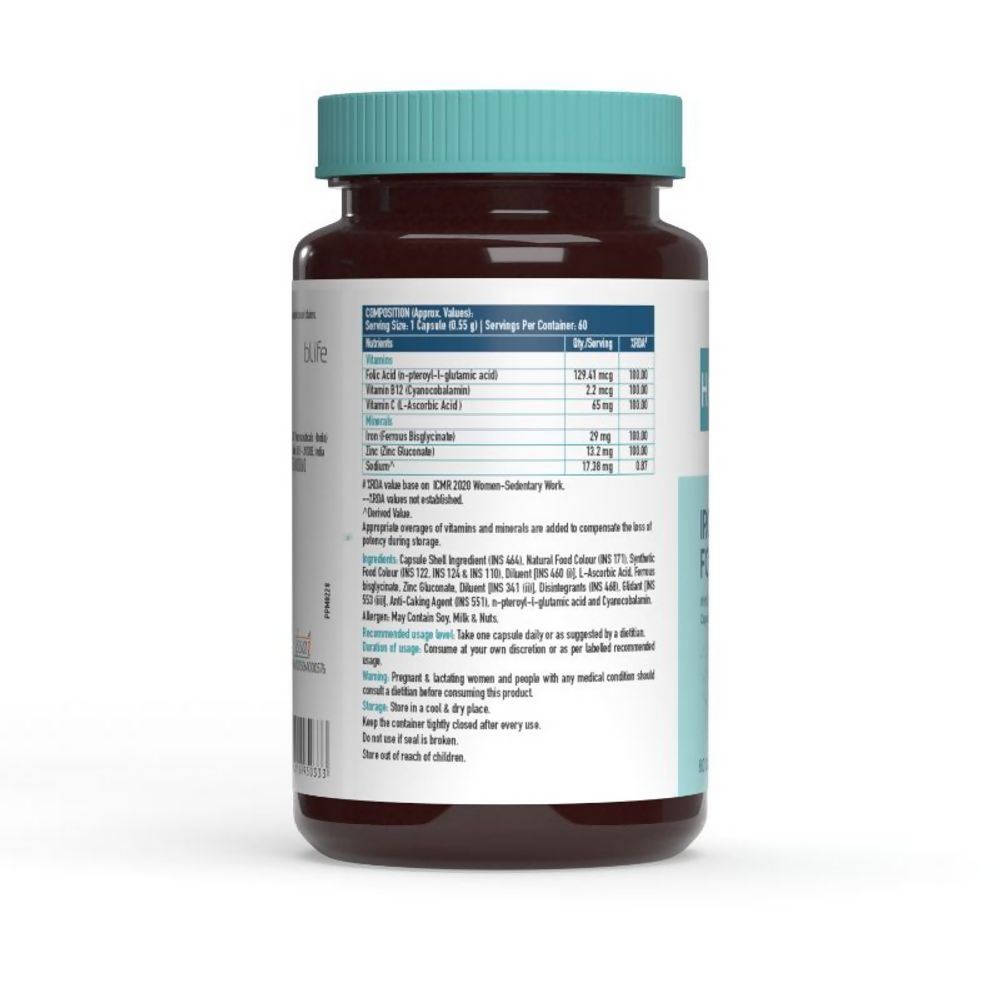 HK Vitals Iron and Folic Acid Capsules