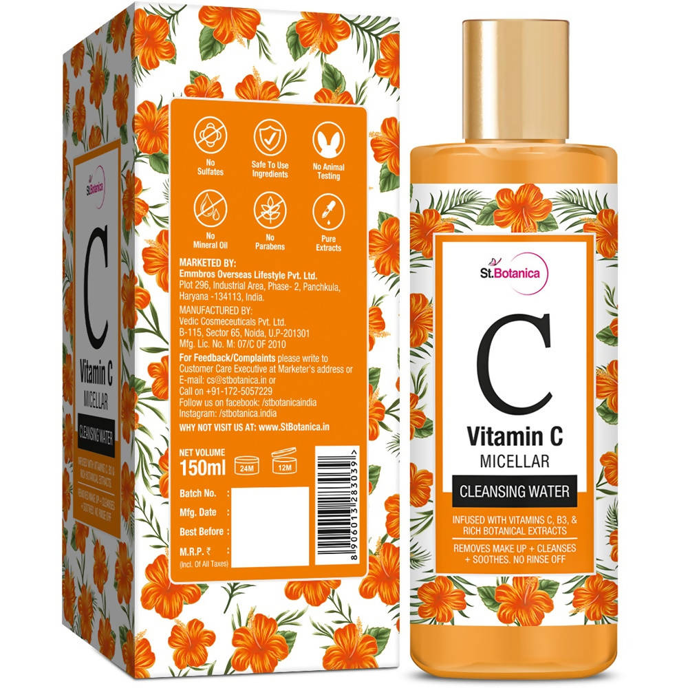 St.Botanica Vitamin C Micellar Cleansing Water