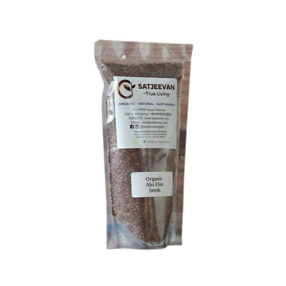 Satjeevan Organic Alsi Flax Seeds