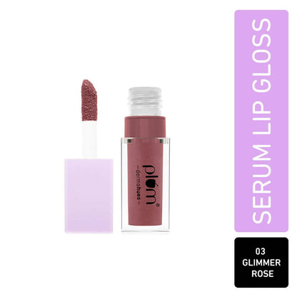 Plum Keep It Glossy Serum Lip Gloss 03 Glimmer Rose