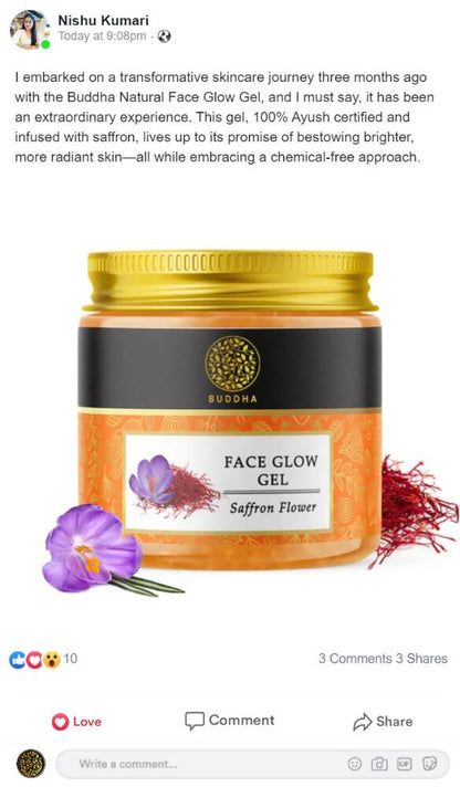 Buddha Natural Face Glow Gel