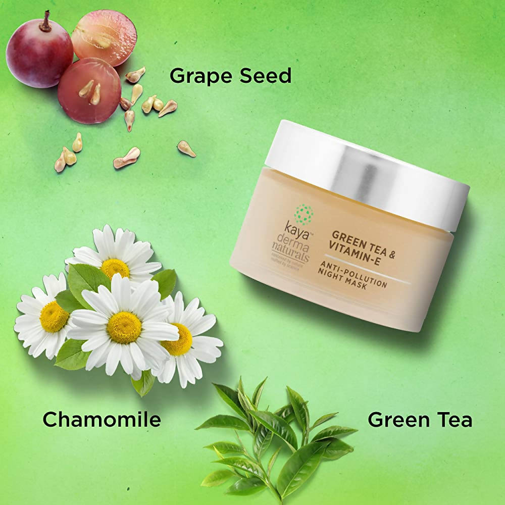 Kaya Green Tea And Vitamin E Night Mask