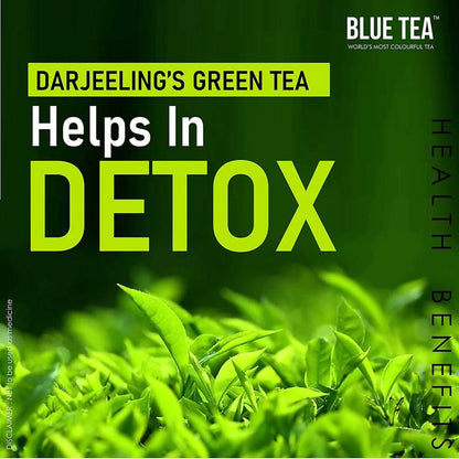 Blue Tea Organic Lavender Green Tea