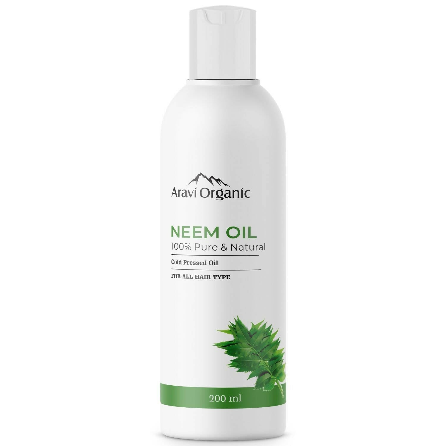 Aravi Organic 100 % Pure Cold Pressed Neem Oil - BUDNE