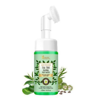 Oriental Botanics Australian Tea Tree Anti Acne Foaming Face Wash