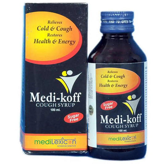 Medilexicon Homeopathy Medi-koff Cough Syrup Sugar Free