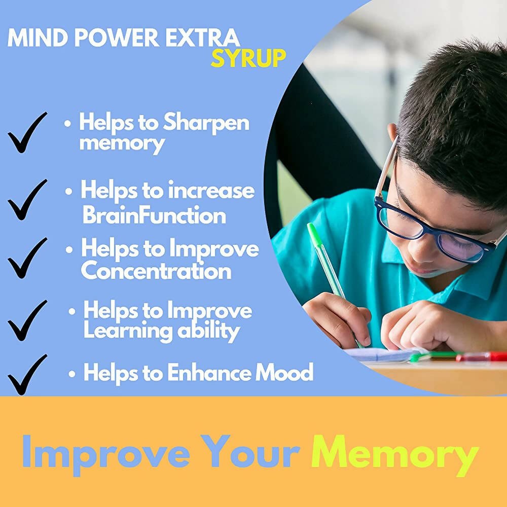 Mind Power Extra Brain Tonic Syrup