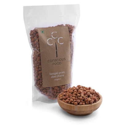 Conscious Food Organic Bengal Gram (Desi Chana)