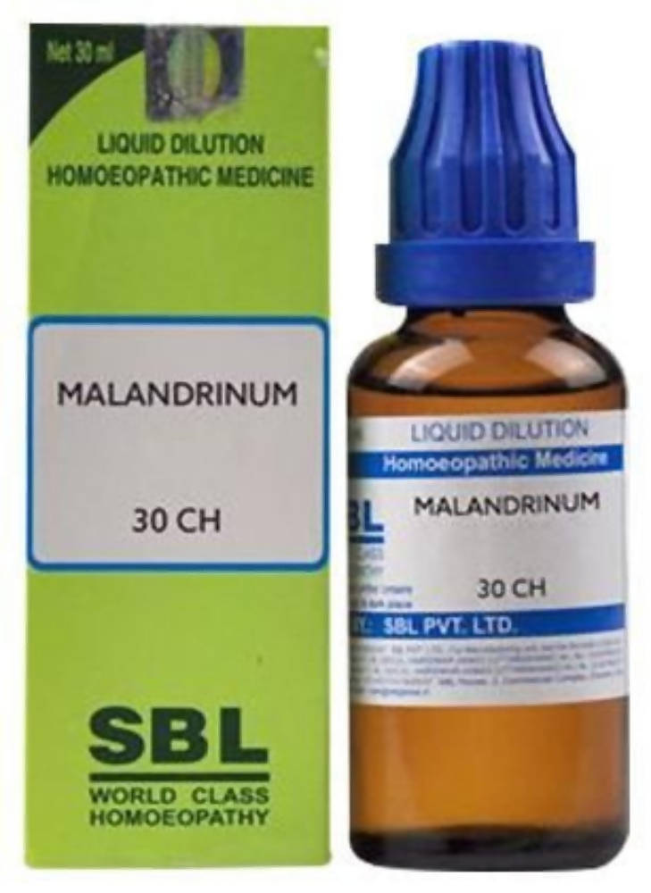 SBL Homeopathy Malandrinum Dilution
