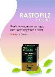 Rajasthan Herbals International Rastopilz Capsules