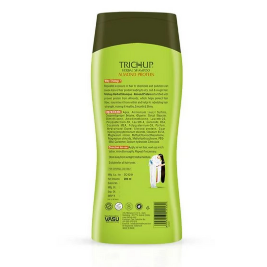 Vasu Healthcare Trichup Herbal Shampoo - Almond Protein
