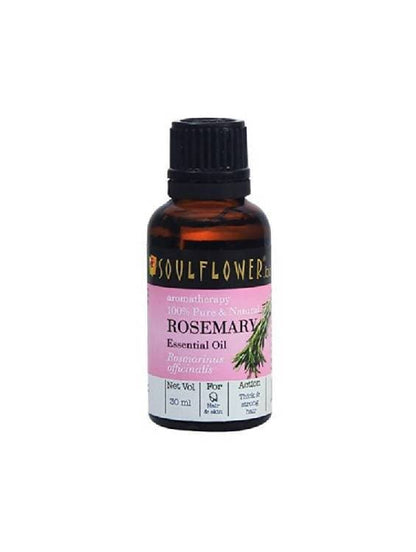 Soulflower Rosemary Essential Oil - BUDNE