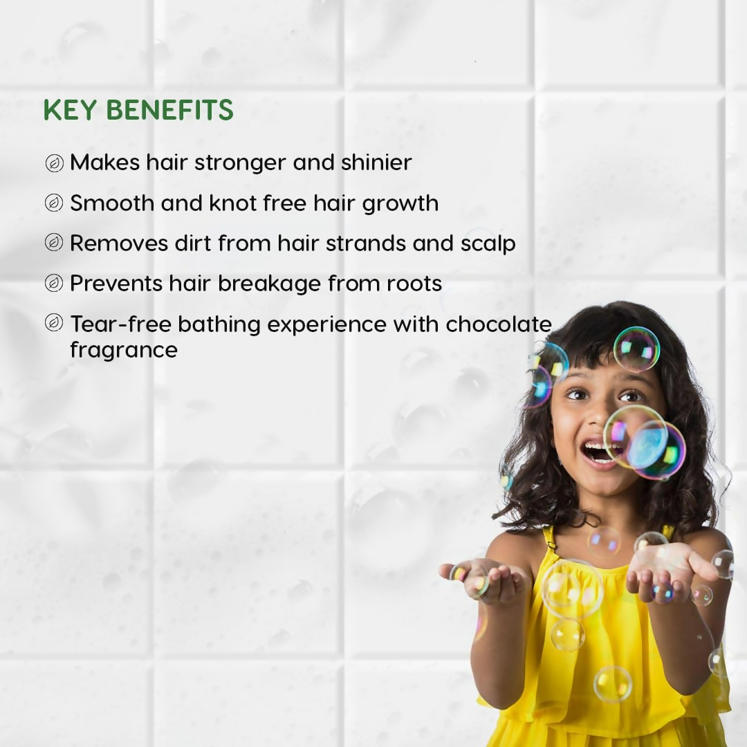 ShuShu Babies Yummy Chocolate Shampoo & conditioner with Flaxseed For kids (under 4-12 Years)