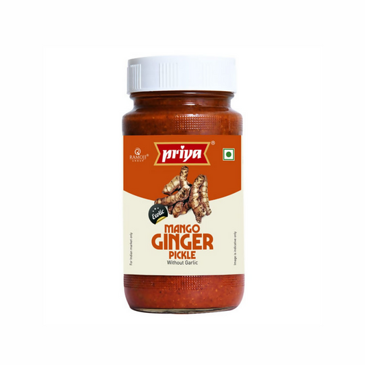 Priya Mango Ginger Pickle Without Garlic