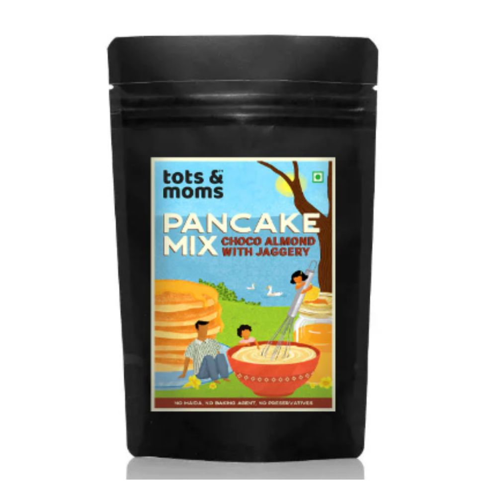 Tots and Moms Organic Choco Almond with Jaggery Pancake Mix -  buy in usa 