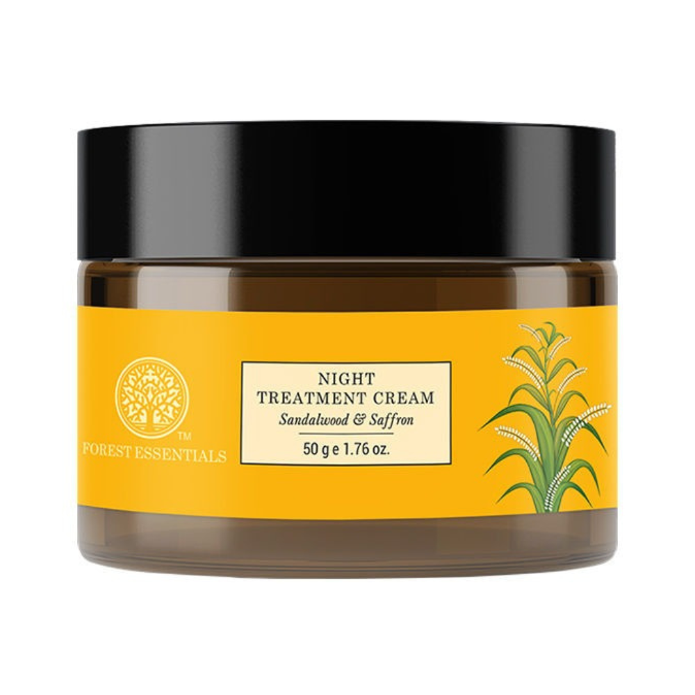 Forest Essentials Night Treatment Cream With Sandalwood & Saffron -  USA 