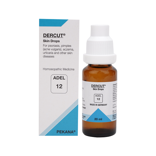 Adel Homeopathy 12 Dercut Drops