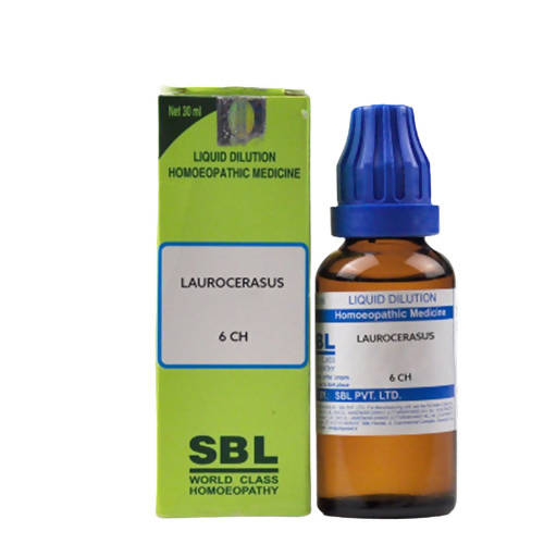 SBL Homeopathy Laurocerasus Dilution - BUDEN