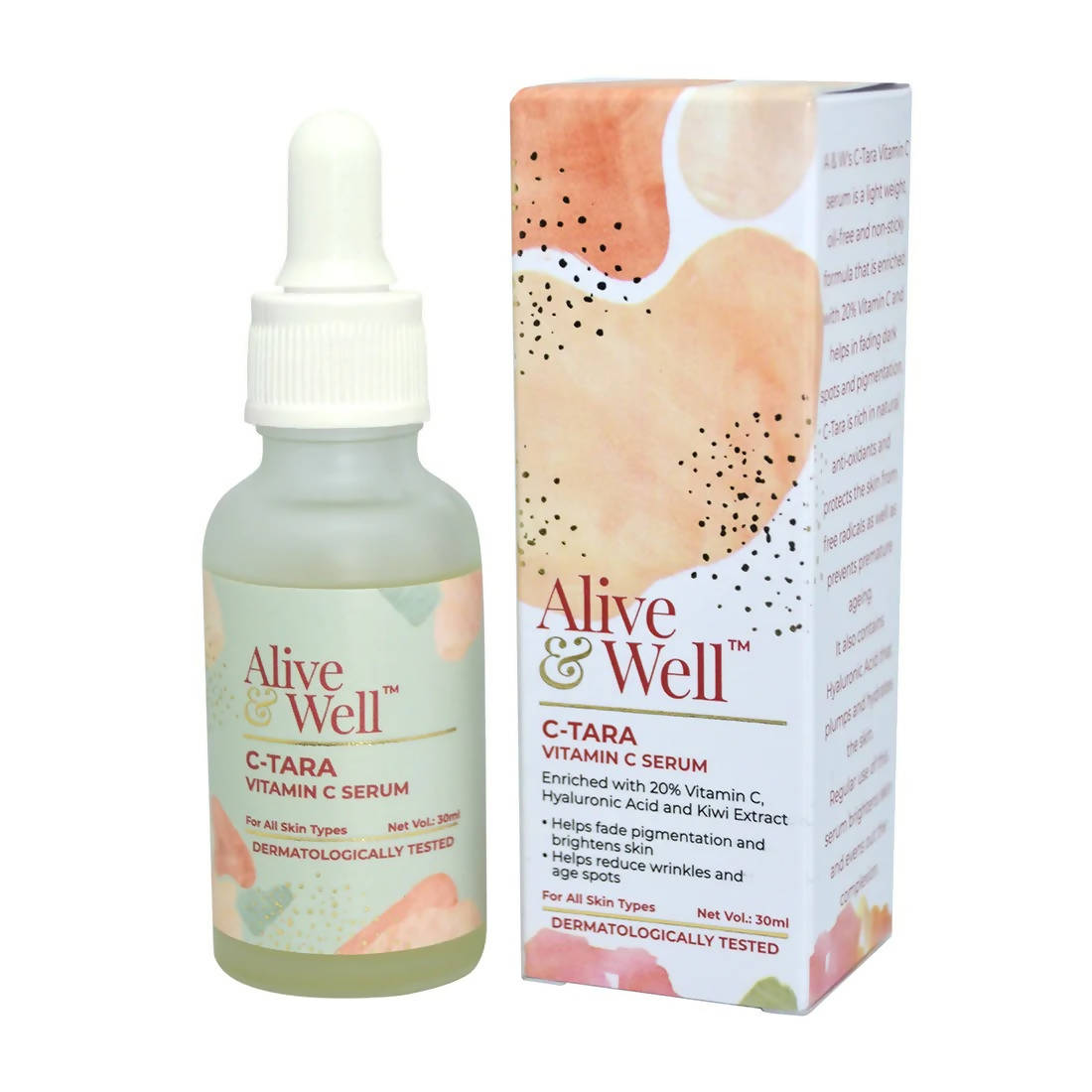 Alive & Well C-Tara Vitamin C Serum - BUDNEN