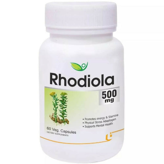 Biotrex Rhodiola 500Mg Veg Capsules