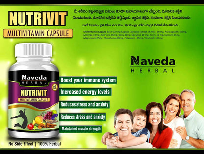 Naveda Herbal Nutrivit Multivitamin Capsules