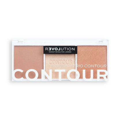 Revolution Relove Colour Play Contour Trio - Palette Baked Sugar - BUDNE