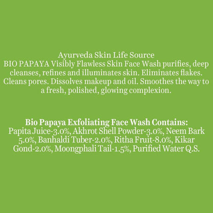 Biotique Bio Papaya Visibly Flawless Skin Face Wash