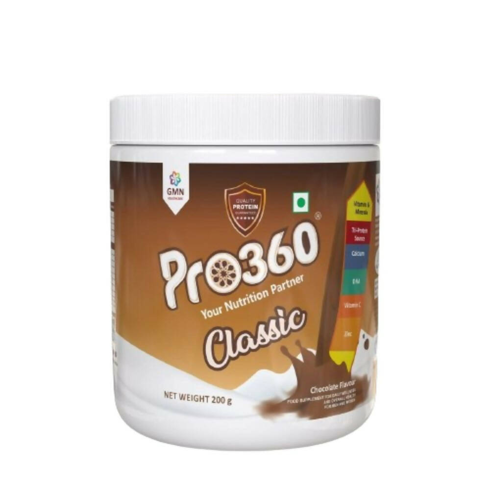 Pro360 Classic Daily Wellness Nutritional Protein Health Drink Supplement Powder