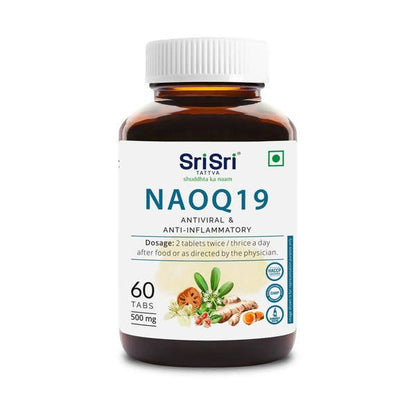 Sri Sri Tattva NAOQ19 Anitviral & Anti Inflammatory Tablets