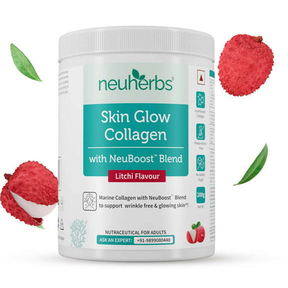 Neuherbs Skin Glow Collagen Powder with NeuBoost Blend - BUDNE