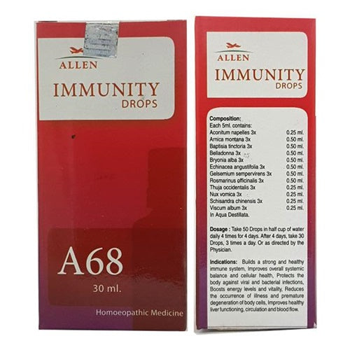 Allen Homeopathy A68 Immunity Drops