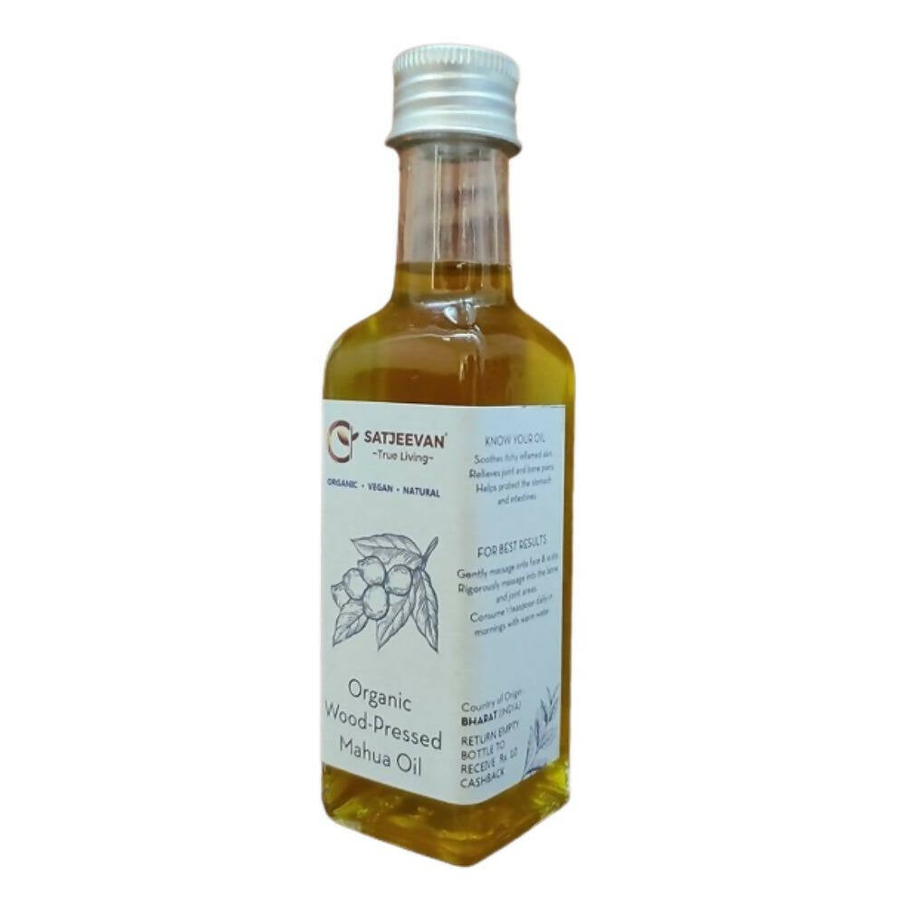 Satjeevan Organic Wood-Pressed Mahua Oil