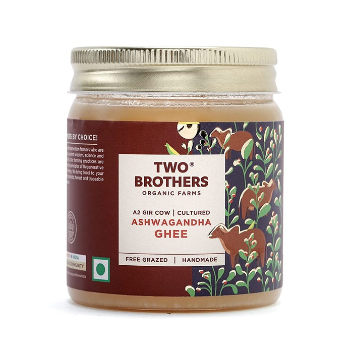 Two Brothers Organic Farms Ashwagandha Ghee