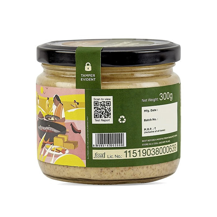 Two Brothers Organic Farms Jaggery Peanut Butter & Plain Peanut Butter-Creamy