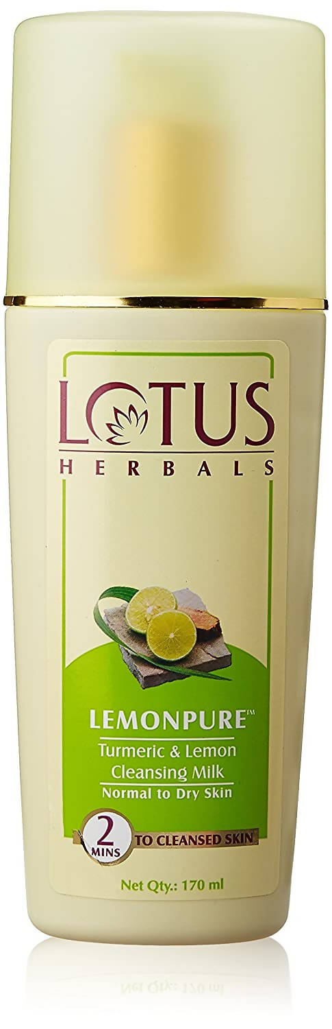 Lotus Herbals Lemonpure Turmeric And Lemon Cleansing Milk