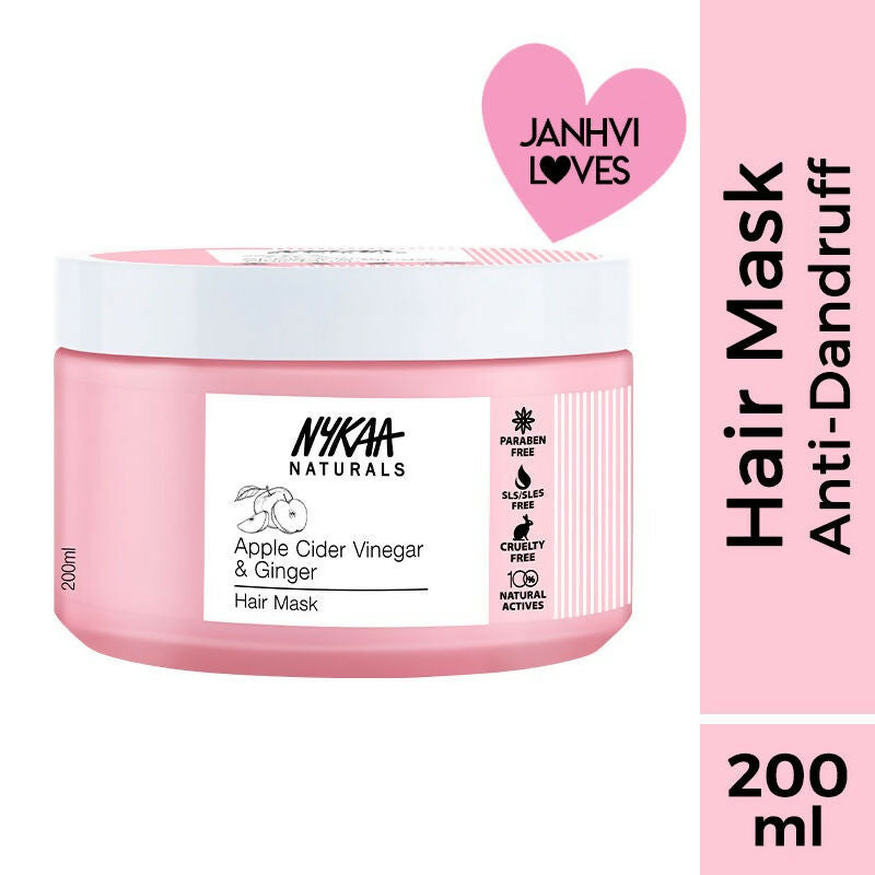Nykaa Naturals Anti-Dandruff - Free Hair Mask With Apple Cider Vinegar & Ginger
